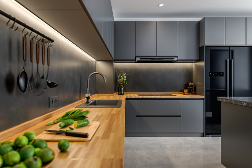 luxury-modern-gray-kitchen